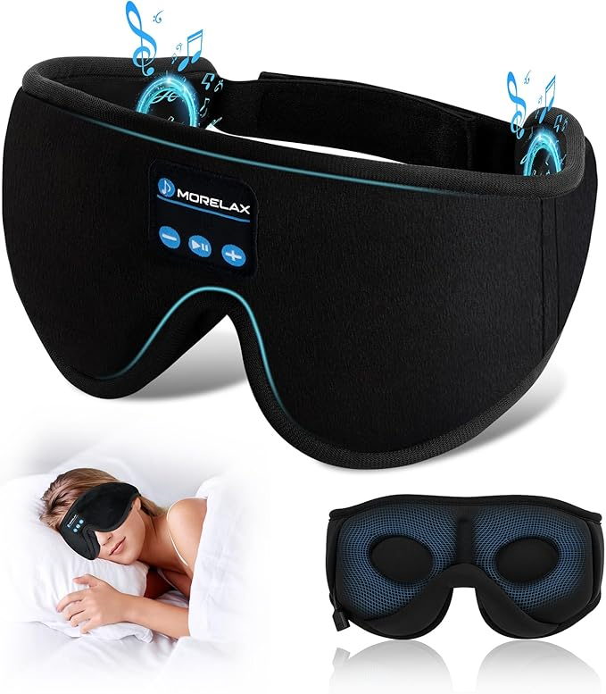 Sömnmask med Bluetooth-hörlurar – testad för mörkläggning och komfort 2025