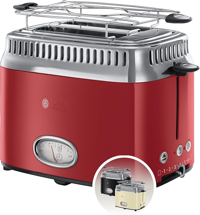 Russell Hobbs Retro Brödrost 2 skivor